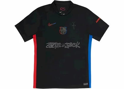 FC Barcelone maillot foot extérieur 2024 2025 Travis Scott Cactus Jack